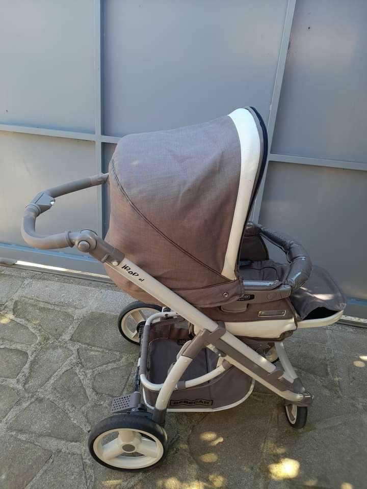 Carrinho de bebé da bebecar + alcofa + acessórios + isofix