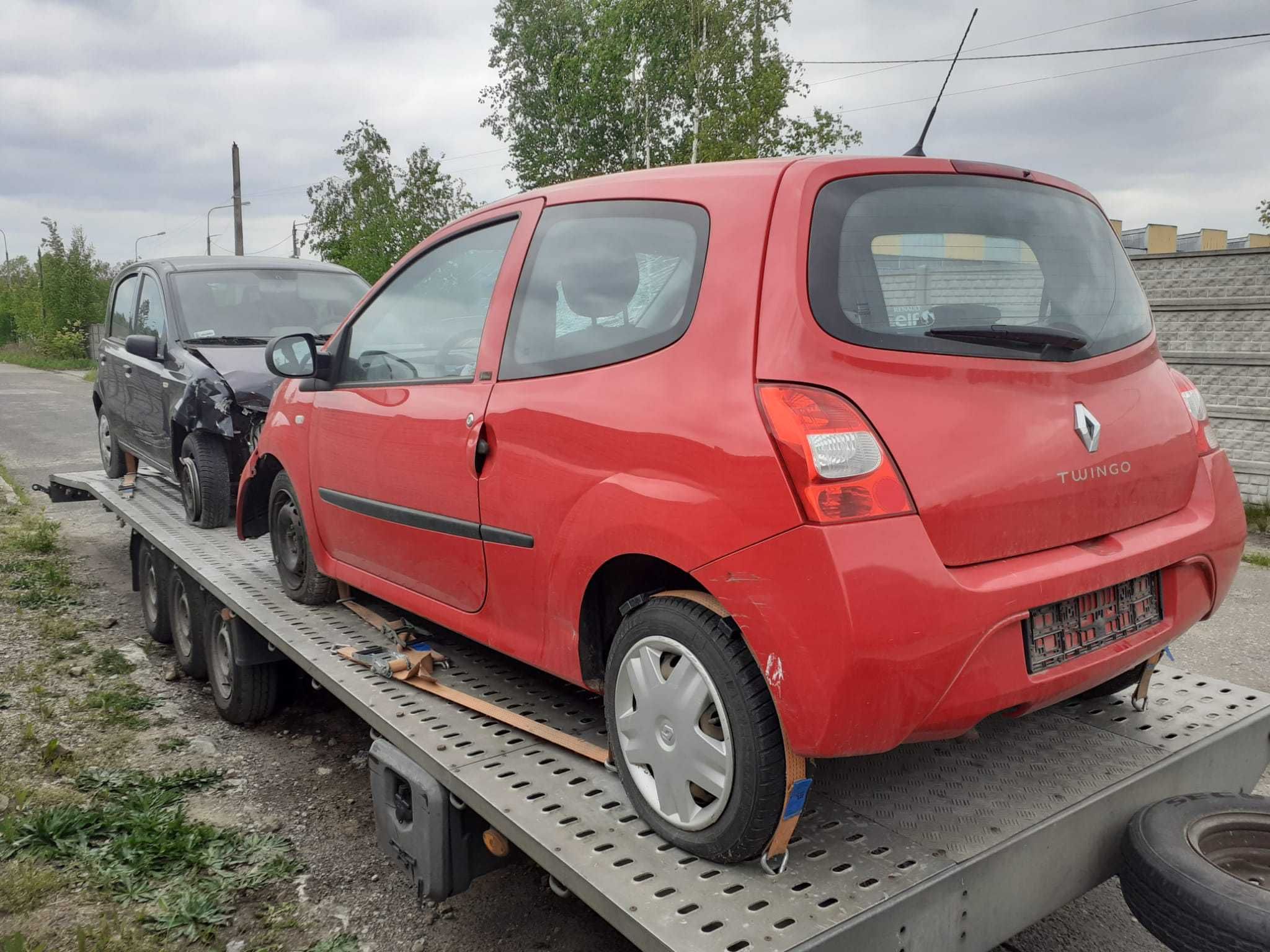 2010 Renault Twingo II 1.2 8V D4F800 OV727 Silnik skrzynia części