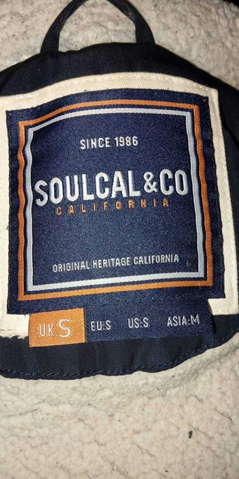 Куртка зимова синя