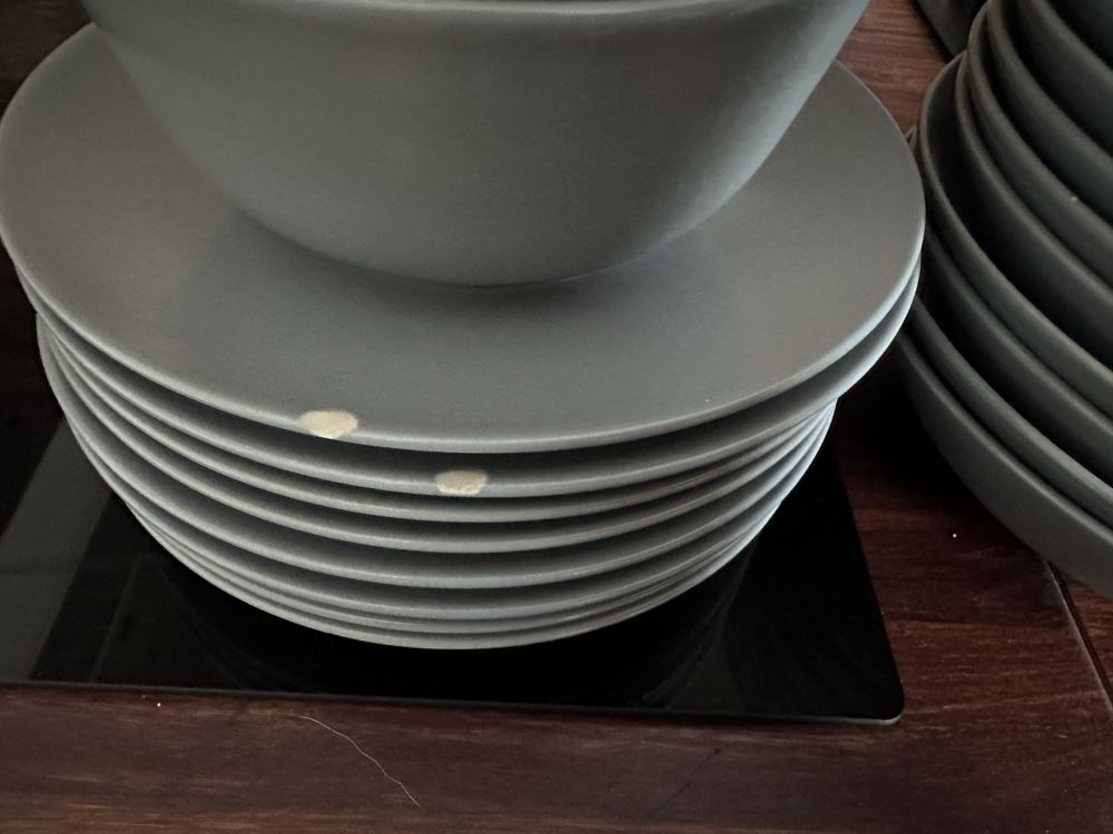 Zestaw z Ikea kolor szary