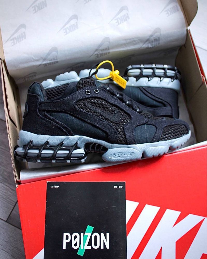 Nike Air Zoom Spiridon Cage 2 Stussy Black