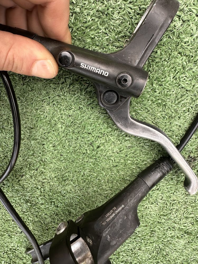 Hamulce plus klamki shimano BL-MT201