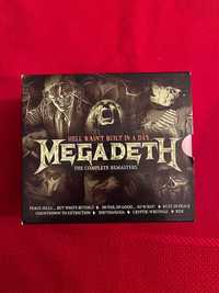 MEGADETH Hell Wasn't Built in a Day Caixa 7 CDs Remasters