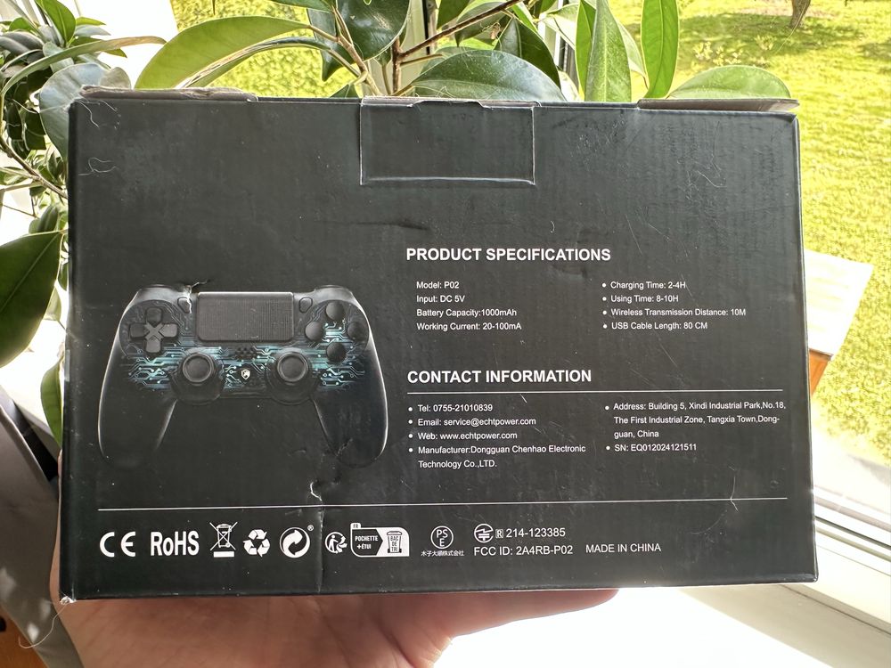 Gamepad ECHTPower P02 bezprzewodowy do Nintendo Switch PC