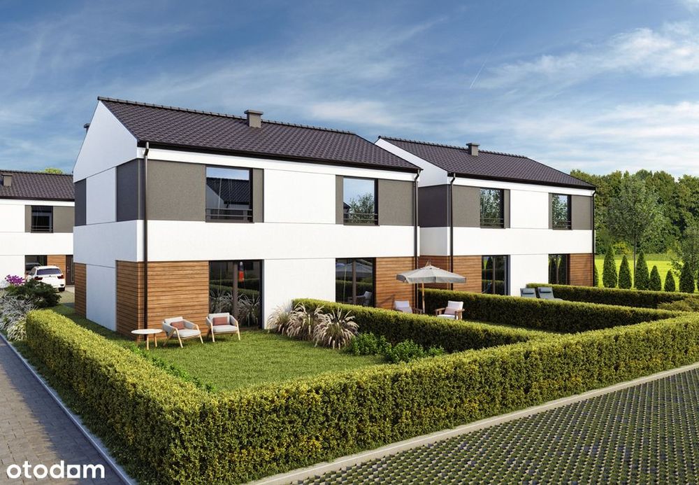 OSTATNI bliźniak w cenie mieszkania (3pok., ogród), dzielnica Dalki