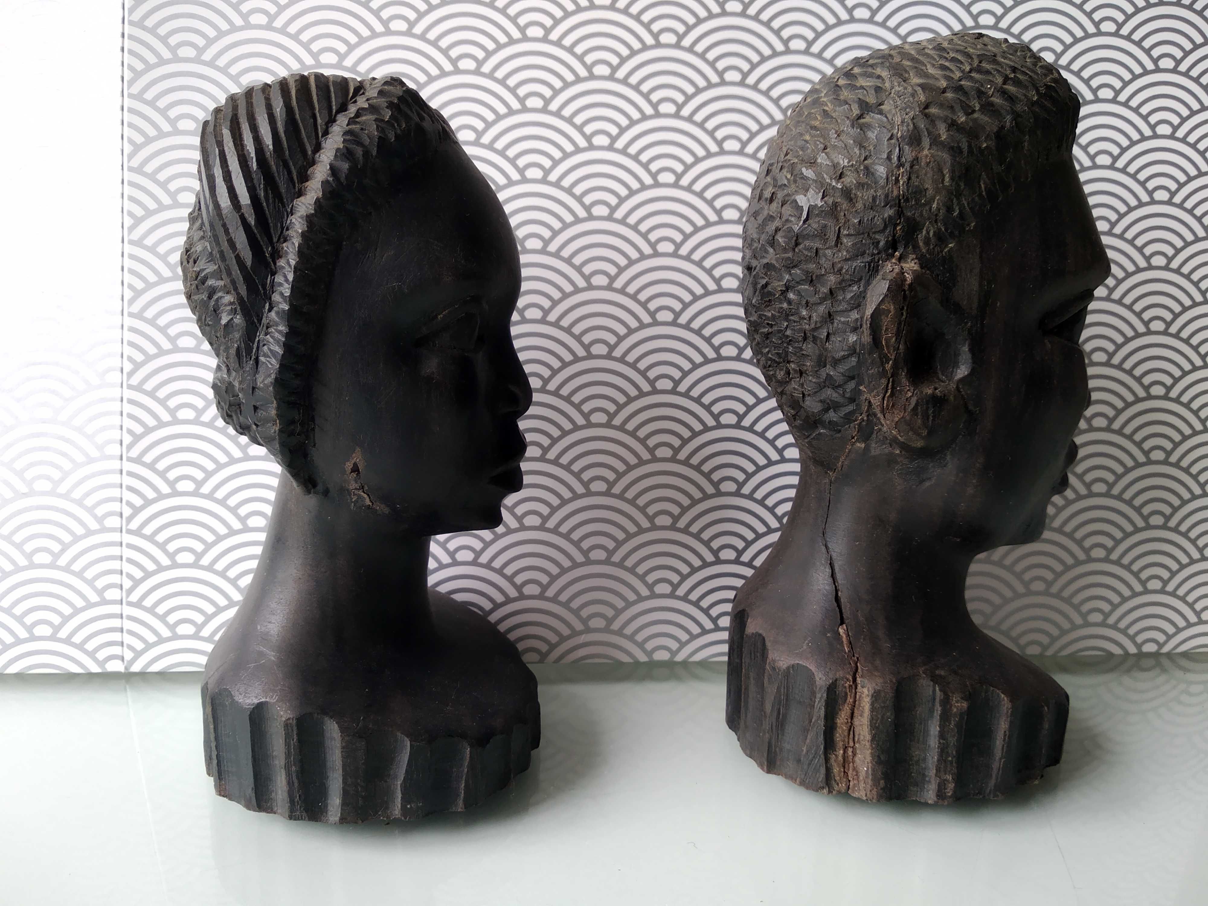 Esculturas ANTIGAS africanas em madeira