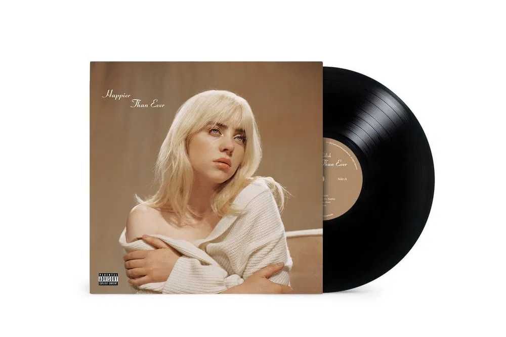 Billie Eilish Happier Than Ever Winyl Vinyl 2LP 2021 Nowa w folii