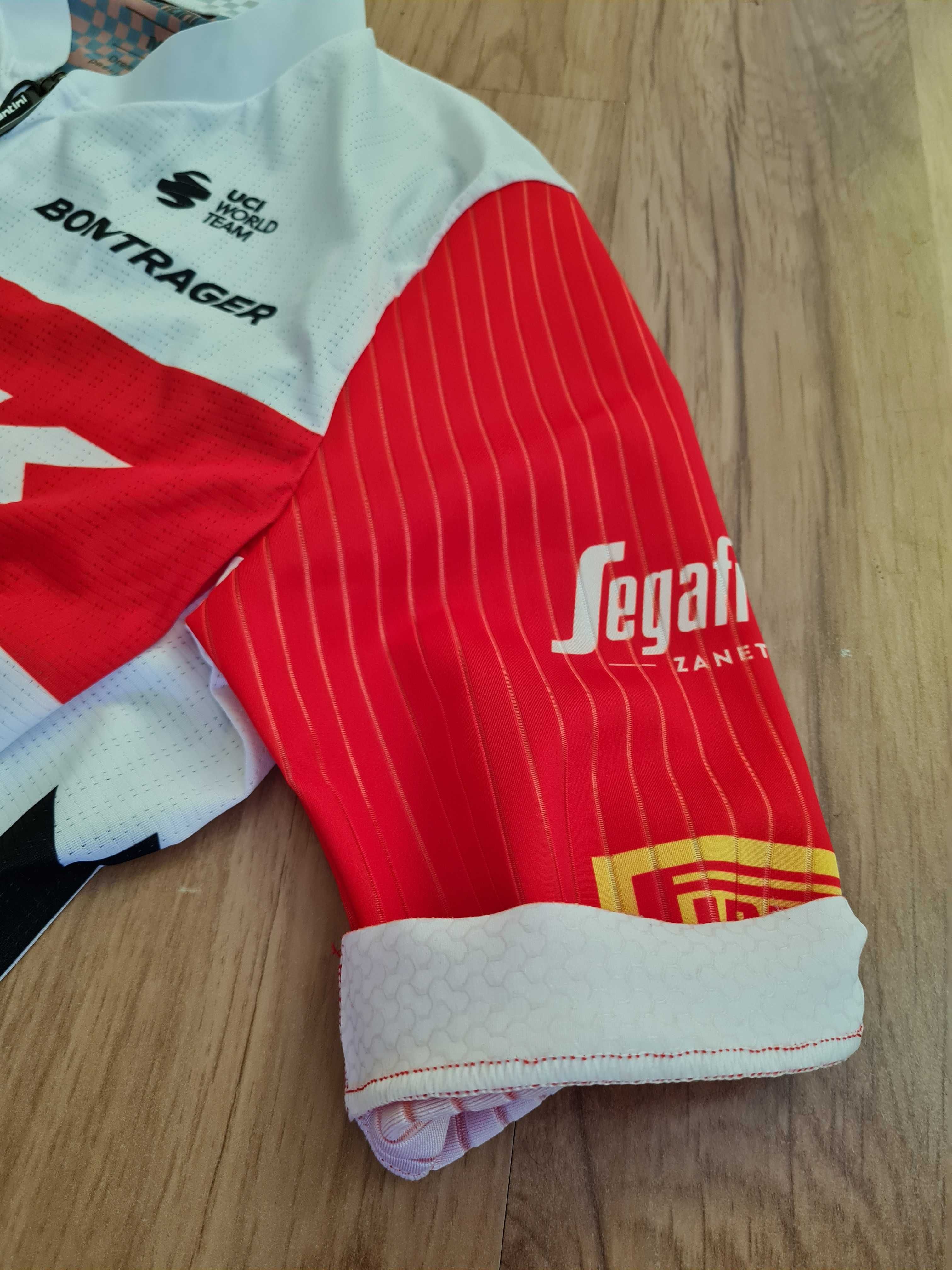 Trek Segafredo Santini 2022 - zestaw koszulka spodenki