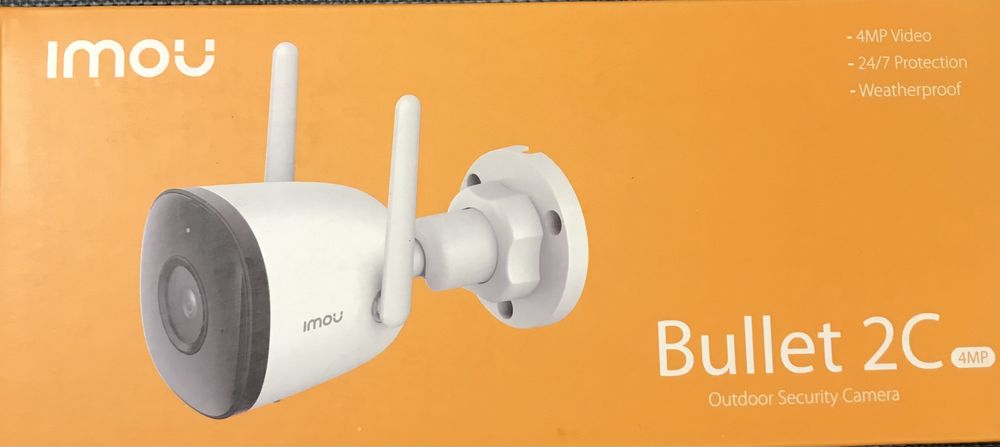 Вулична Wi-Fi IP Камера iMOU Bullet 2С 4 MP для Ajax