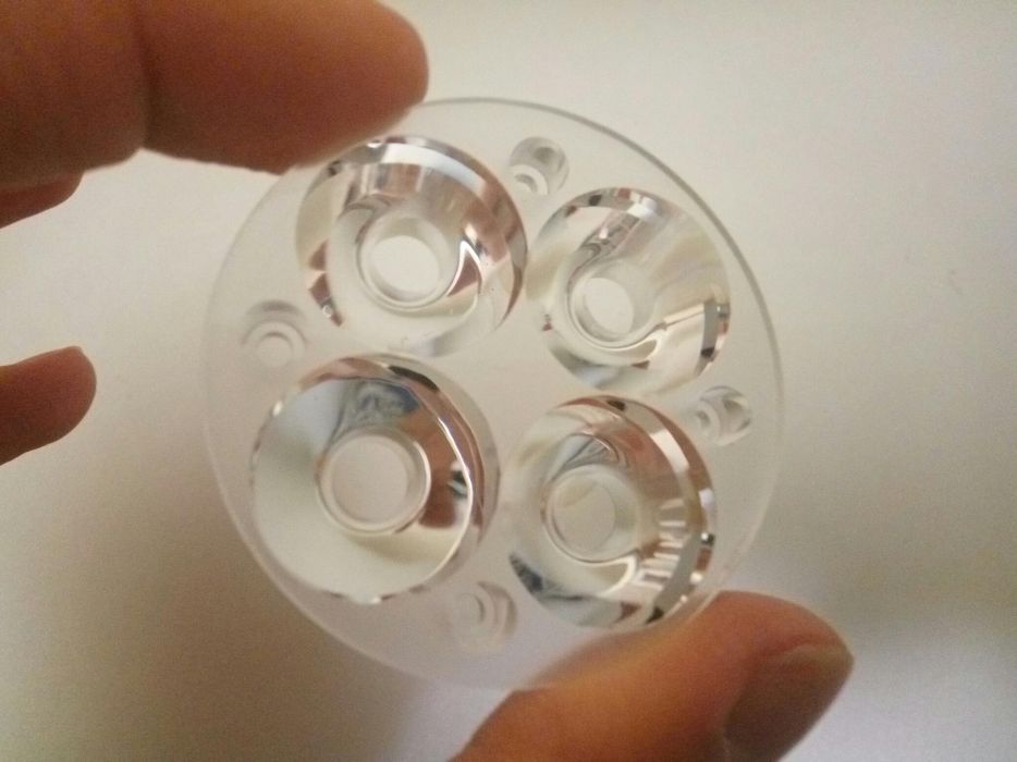 колиматор коломатор линза для светодиодов Cree LED колиматор