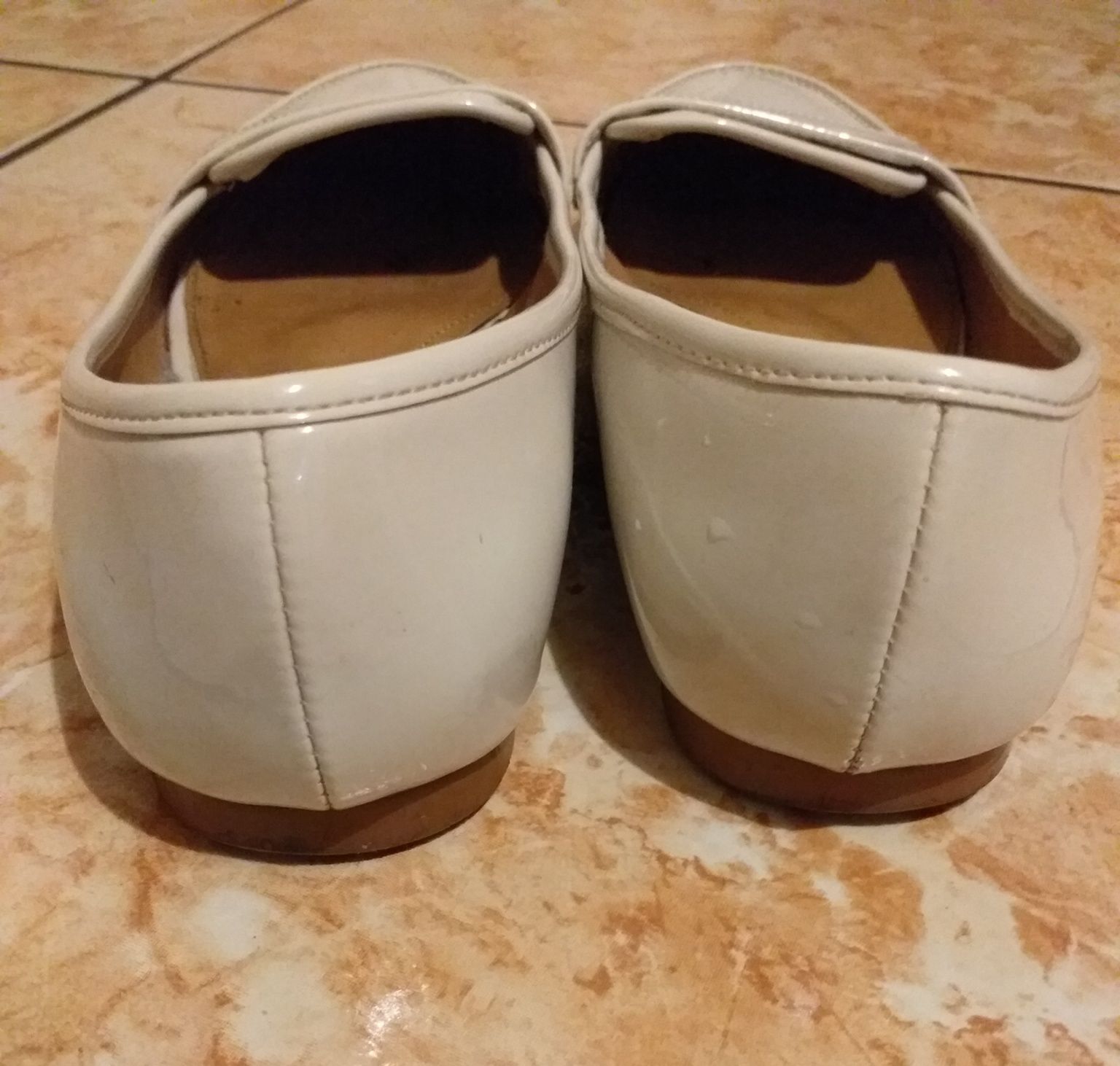 Buty mokasyny lakierki ZARA 36