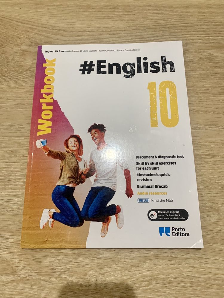 Manual escolar Inglês 10°/ #English workbook   Mind the Map