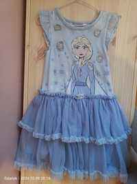 Sukienka Kraina Lodu Frozen Elsa rozmiar 104