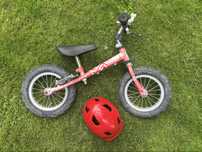 Rowerek biegowy Yedoo 12 cali + kask