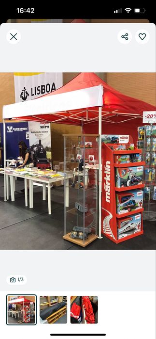 Tenda 3x3 para eventos e exposicoes