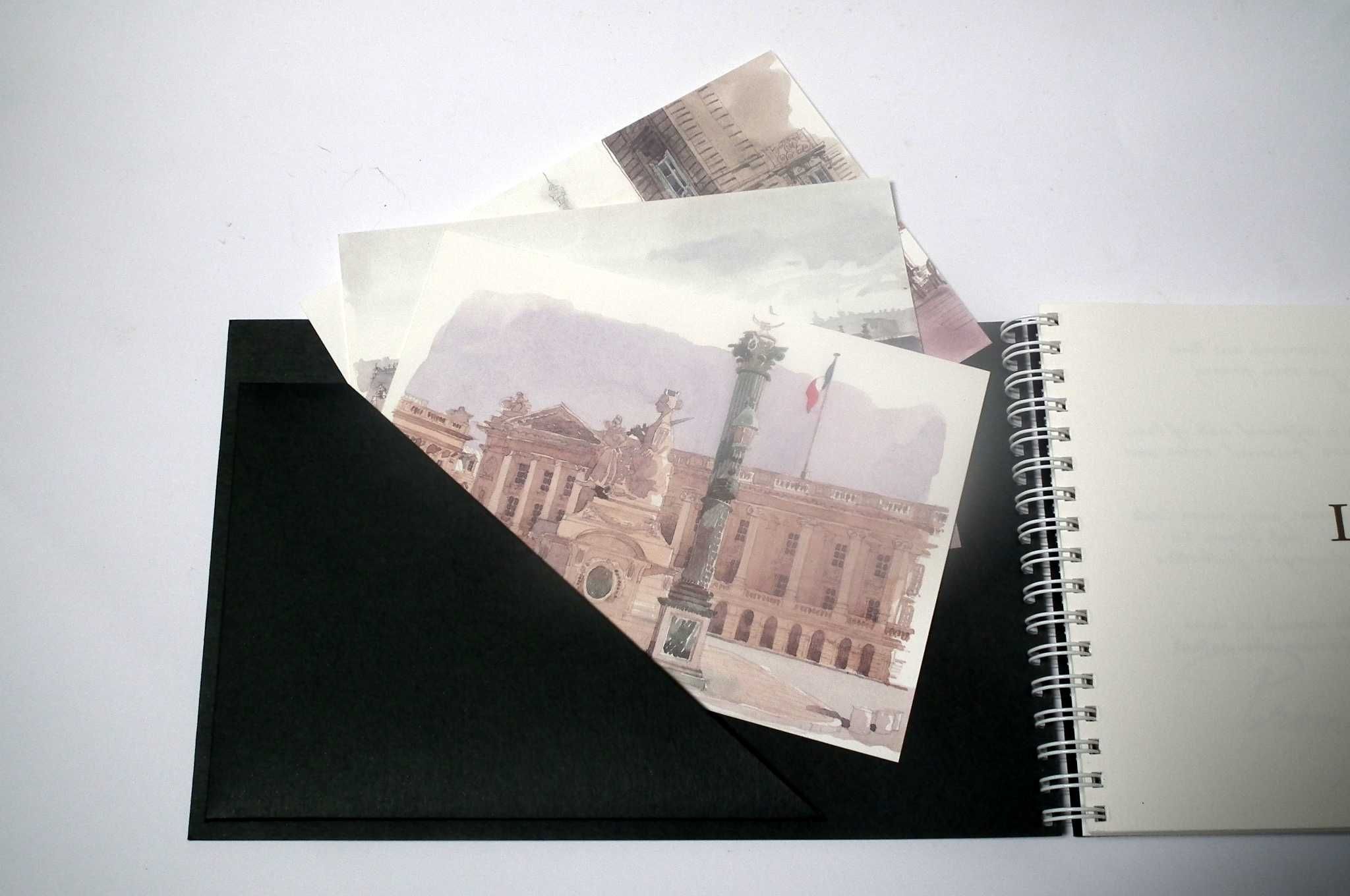 Sketchbook de viagem da Louis Vuitton, com caixa. Envio gratuito.