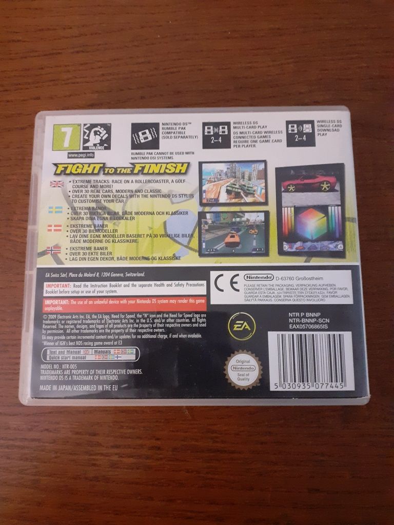 "Need for Speed Nitro" Nintendo DS