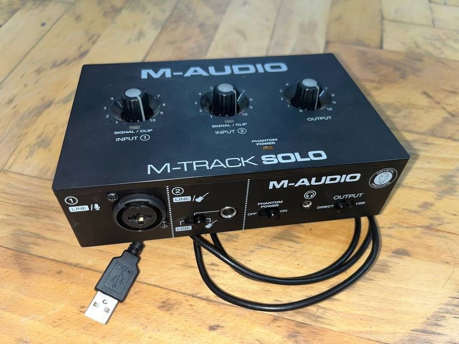 Аудіоінтерфейс M-Audio M-Track Solo