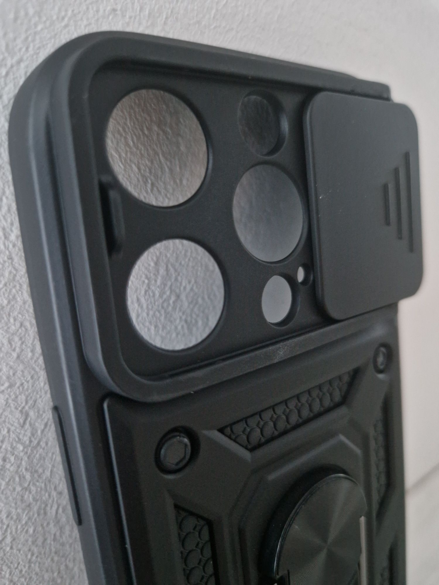 Slide Camera Armor Case do Iphone 16 Pro Max Czarny