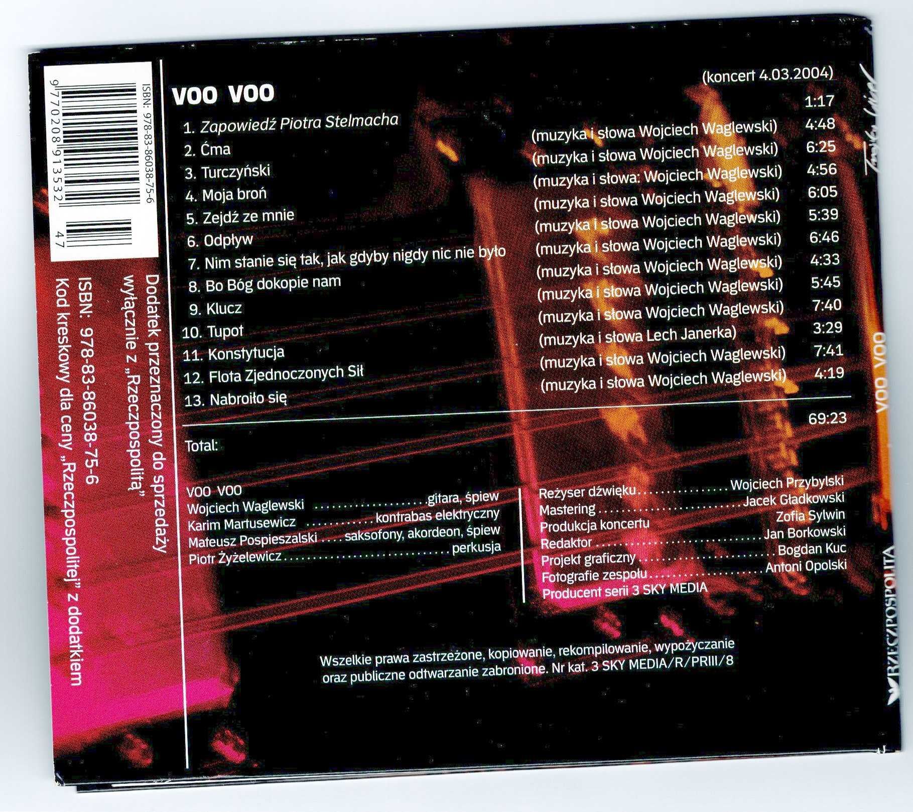 Voo Voo - Trójka Live! (CD)