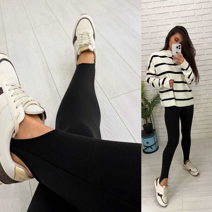 Теплі лосіни зі штрипками