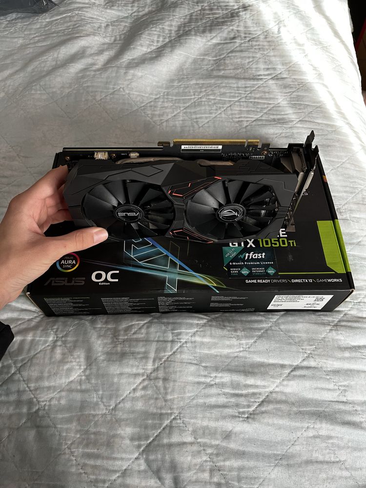 Nvidia Geforce ROG Strix GTX 1050ti 4gb gddr5 OC edition