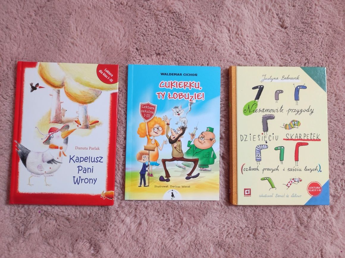 Lektury 1-3 klasa szkoła podstawowa