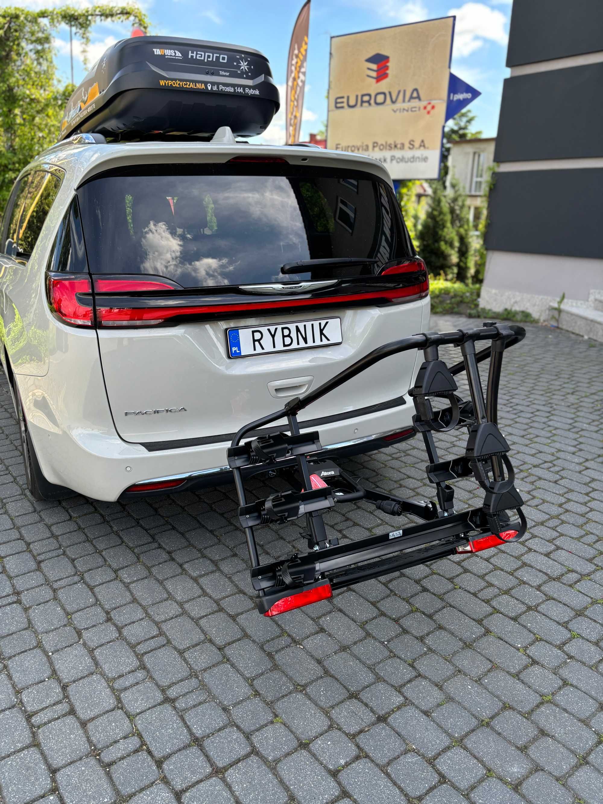 Atera Strada Sport 3 black 67 Kg bagażnik rowerowy na hak na 3 rowery