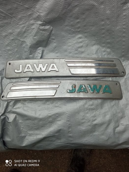 Накладки на Бак Ява хром (jawa) 634