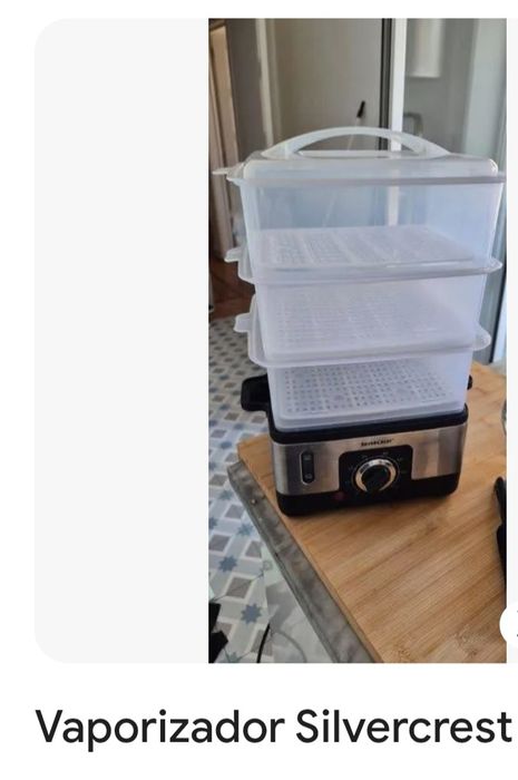 SilverCrest - cozinhar a vapor/eletrica