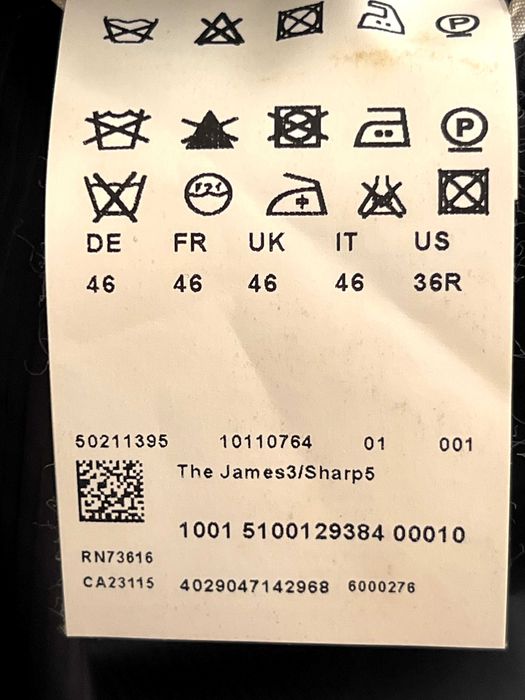 Casaco de Fato homem HUGO BOSS