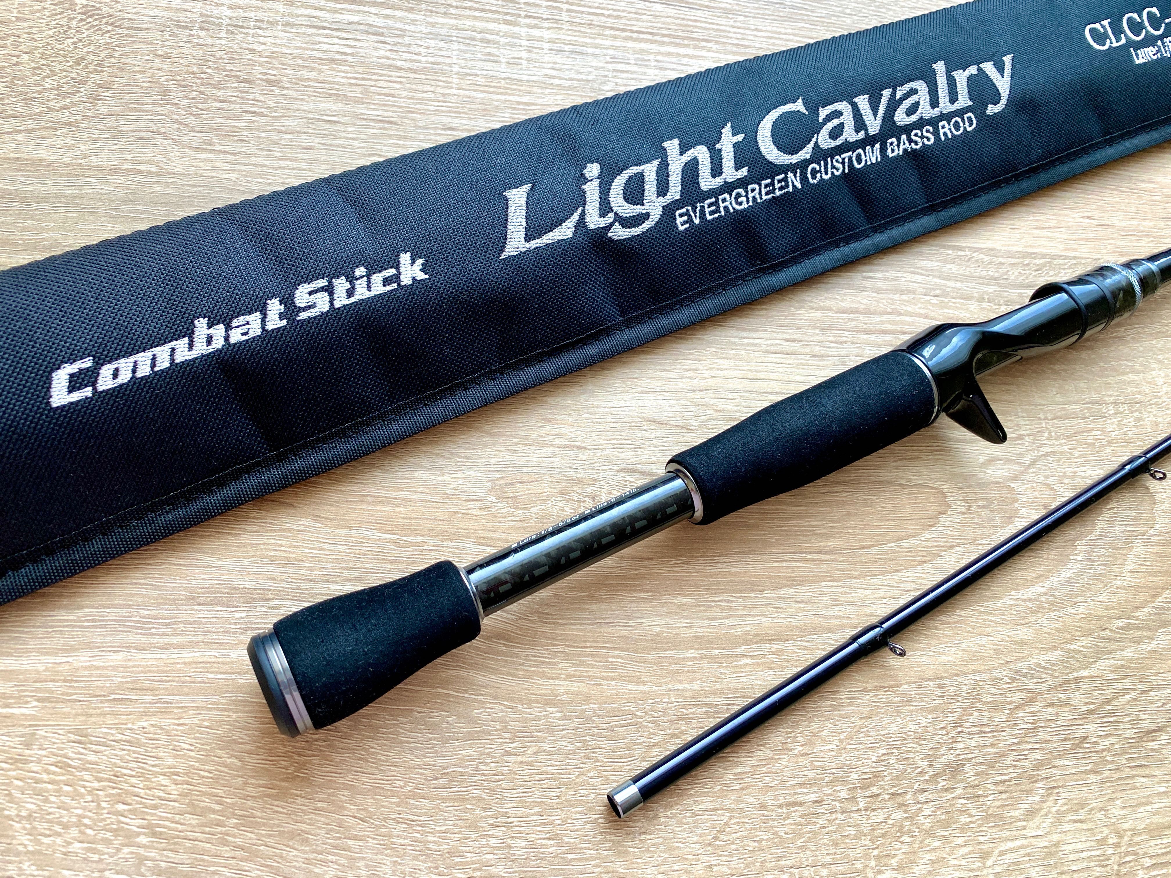 ТОП спиннинг Evergreen Combat Stick Light Cavalry CLCC-68ML -ЯПОНИЯ