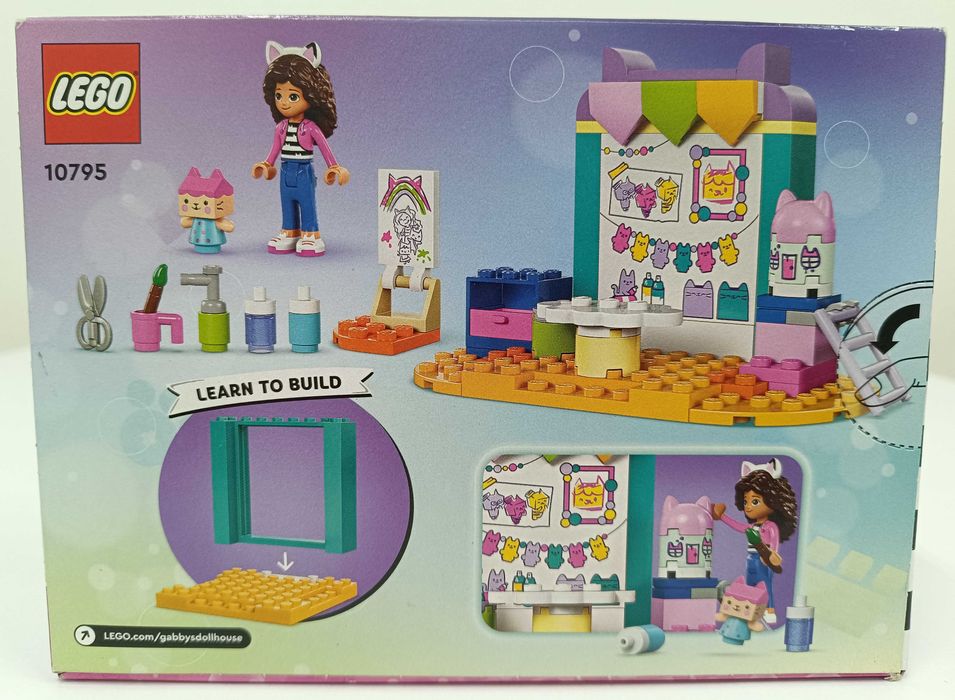 LEGO 10795 koci domek Gabi Prace ręczne z Tekturzątkiem