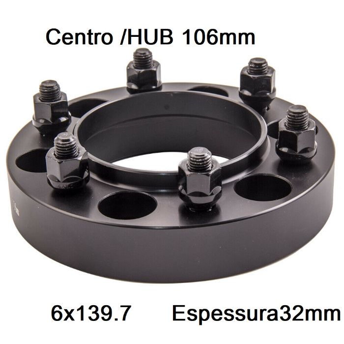 Espaçadores 5x139.7 de 25mm 6x139.7 de|32mm |35| 38mm 50mm Mitsubishi