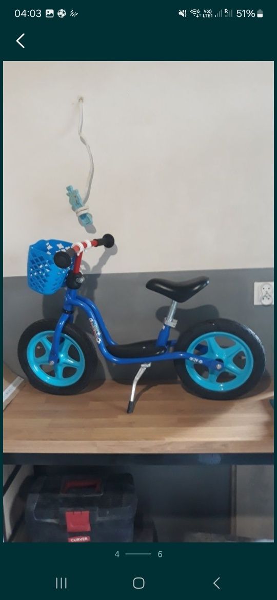 Rowerek biegowy PUKY LR 1L jak nowy