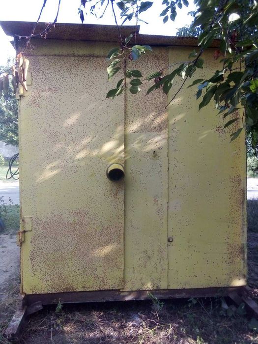 Будка металлическая