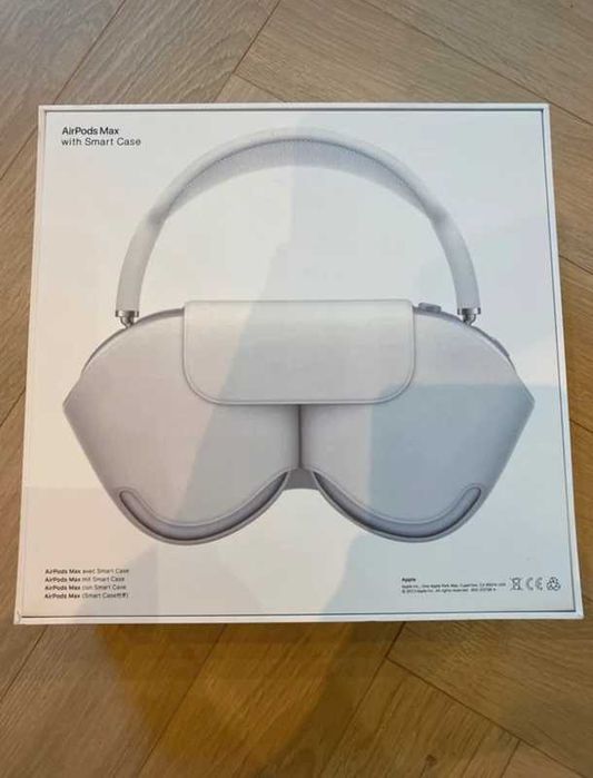 Nowe Słuchawki bezprzewodowe Bluetooth Apple airpodsMax Silver(ANC)