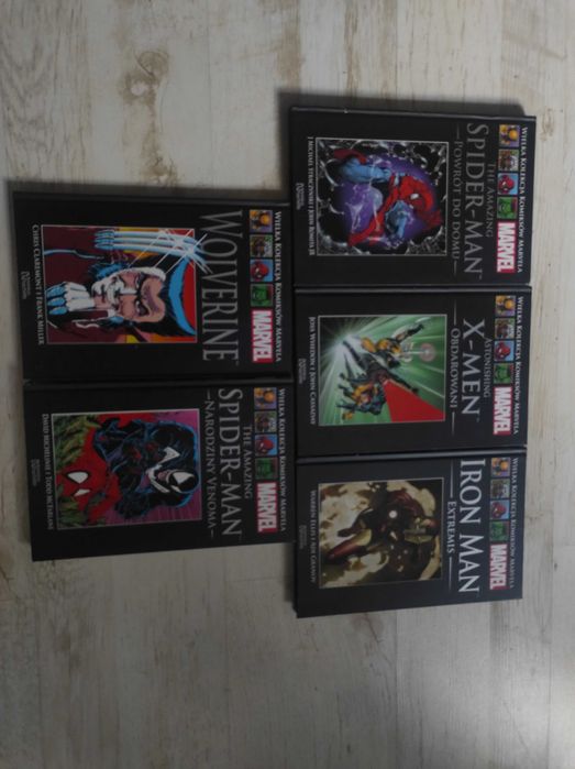 Wielka kolekcja komiksów Marvela tomy 1-5