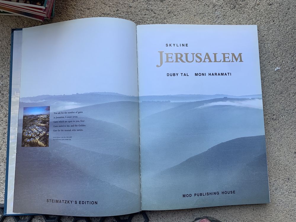 Livro “Skyline Jerusalem”