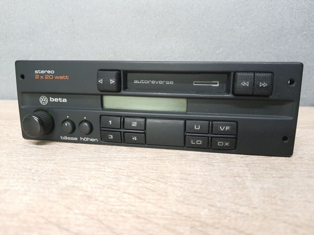 Radio Oryginalne Volkswagen BETA 3 III VW Golf Corrado Passat Gamma