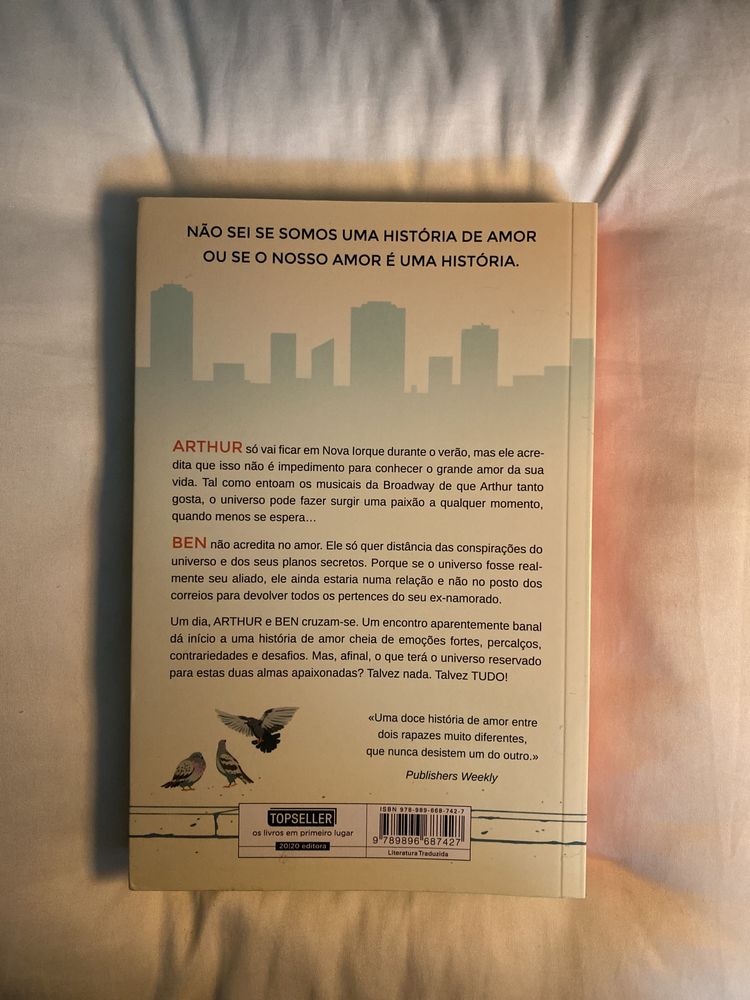 Livro - E se formos nós de Adam Silvera e Becky Albertalli