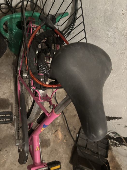 Składak Jubilat 2 różowy rower PRL