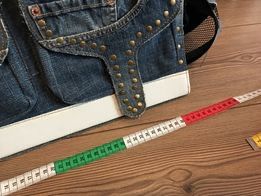 Piękna duża torba jeansowa dla Ciebie lub dla pieska