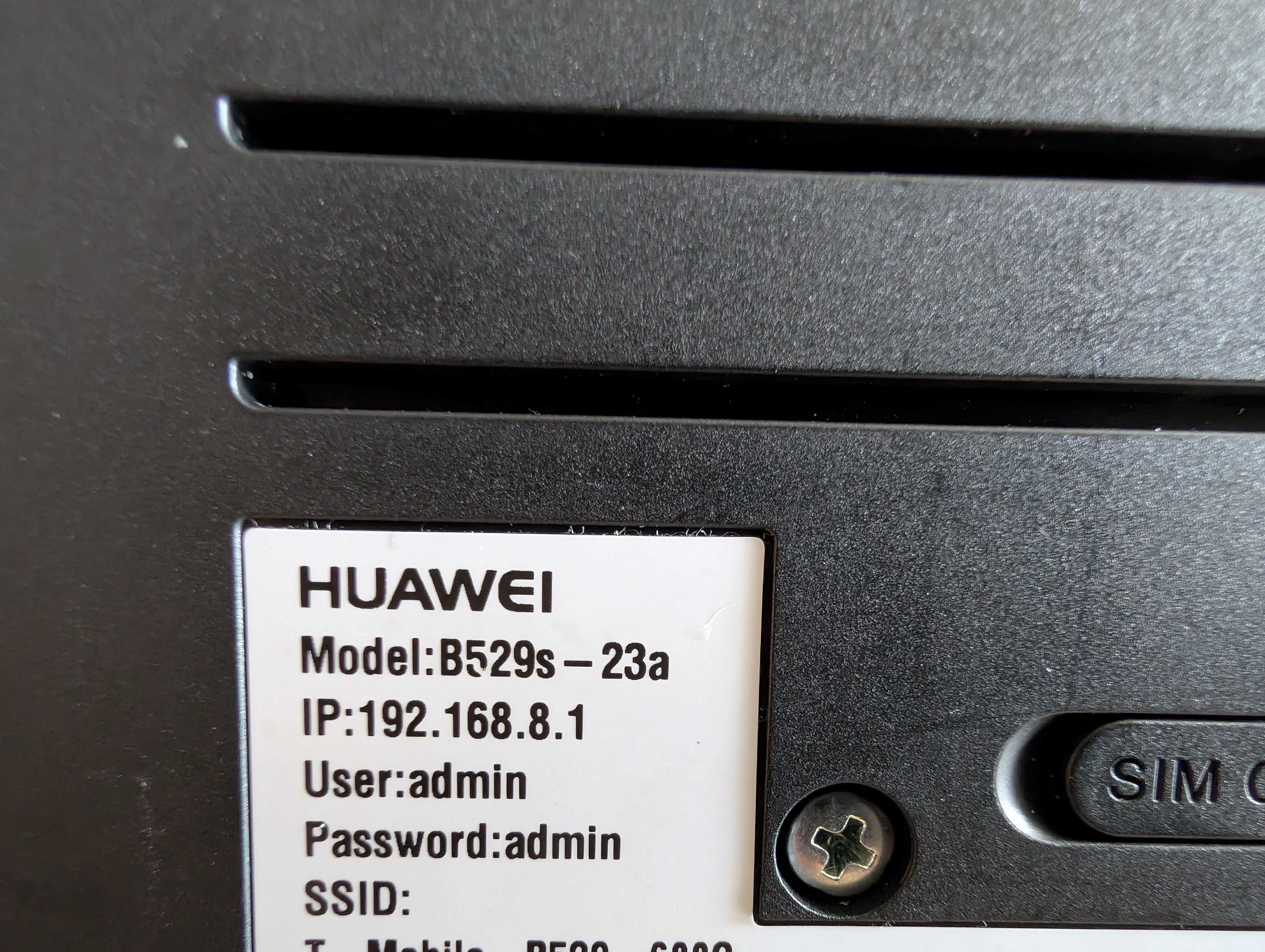 Router Huawei B529s Lte wifi modem na kartę sim z akumulatorem