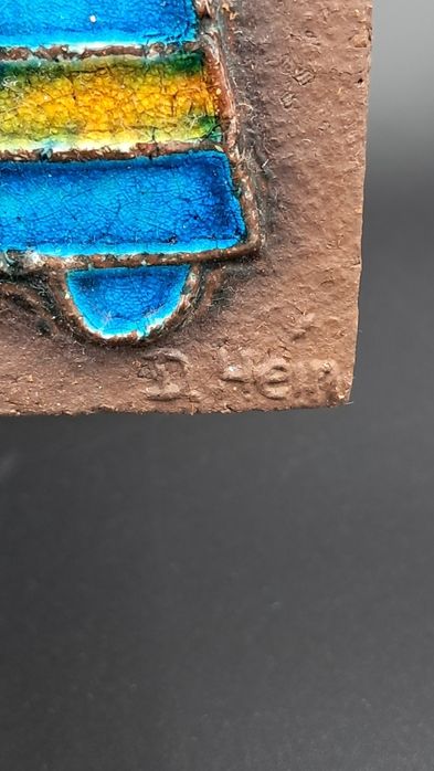 Plakieta ceramiczna Dietlinde Hein, lata 60