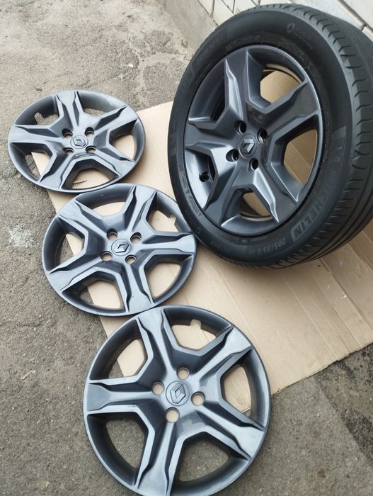 R16 колпаки original Renault, Dacia Sandero Stepway 2  комплект 4шт.