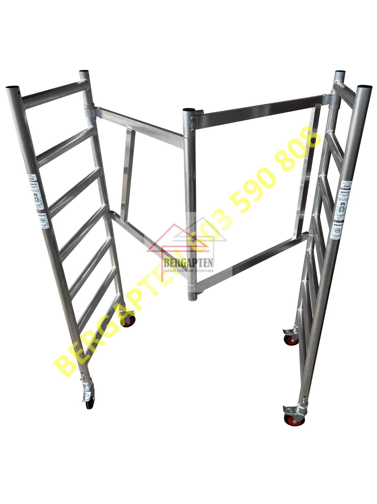 Rusztowania aluminiowe 300 cm jezdne Lublin Chełm Zamość Siedlce Łapy