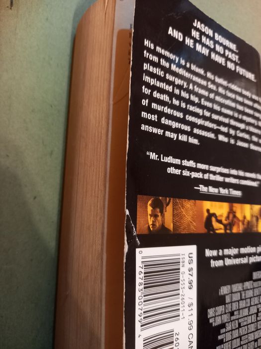 Идентификация борна the bourne  identity книга на английском  robert