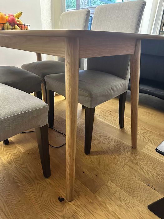 Stół prostokątny Nagano 150x80 dąb brązowy