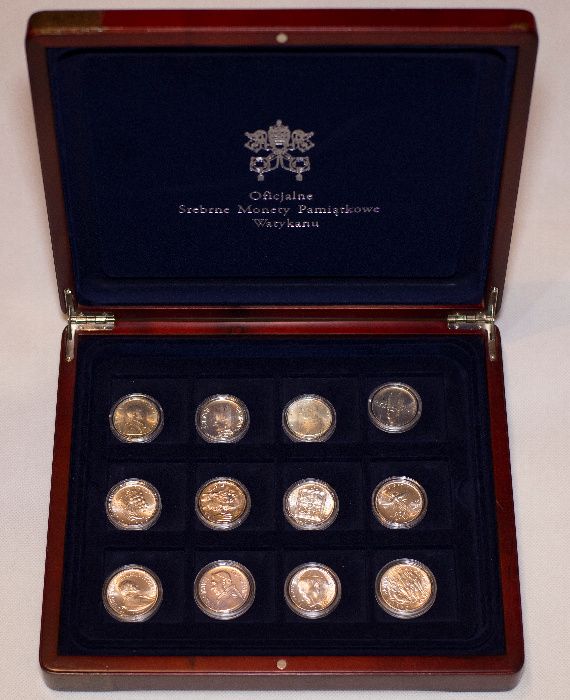 Numizmatyka kolekcja "Srebrne monety Watykanu"